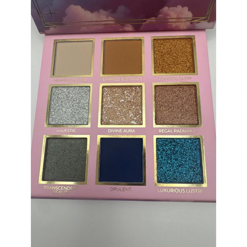 Eloise Beauty Goddess Pigment Palette 9 Shades Matte Shimmer‎ Glitter New